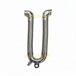 JUNTA FLEXIBLE  ANTI-SÍSMICA DE 1.1/4" CON H.NPT  TIPO “U” MOVIMIENTO +-2"